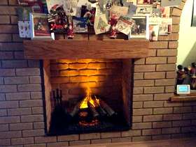 Freecycle Log effect fire