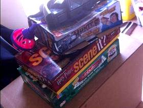 Freecycle Assorted children's books, games & cuddly toys