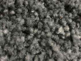 Freecycle High pile soft grey rug