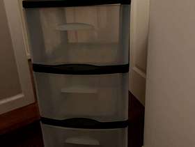 Freecycle Plastic drawers