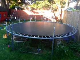 Freecycle 12 foot trampoline