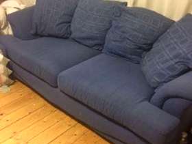 Freecycle X2 Blue couches
