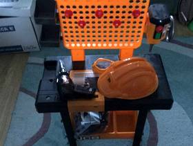 Freecycle JCB child's tool bench