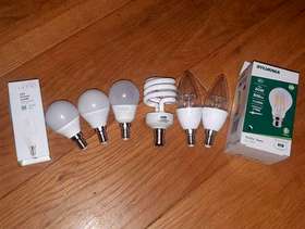 Freecycle MISC LED bulbs
