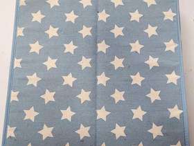 Freecycle Blue Fabric Lidded Storage Box