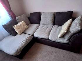 Freecycle Brown corner sofa
