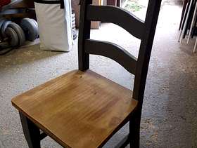 Freecycle 4 Oak Dining Chairs