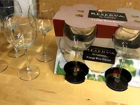 Freecycle Wine glass : large