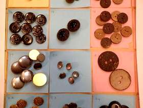 Freecycle Buttons for crafts, clothes, art, steampunk etc