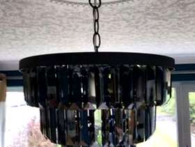 Freecycle Chandelier light fitting