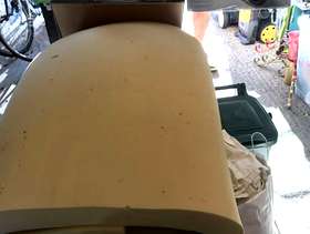 Freecycle Memory foam double mattress