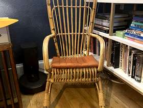Freecycle Cane rocking chair