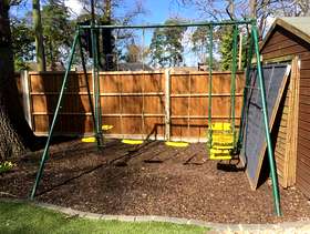 Freecycle Swing set
