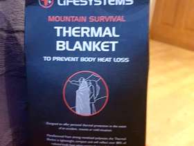 Freecycle Foil Thermal blanket
