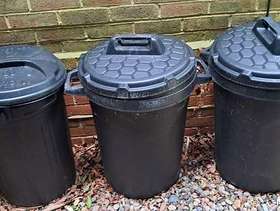 Freecycle 3 black bins!