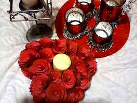 Freecycle Candle holder set