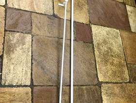 Freecycle Dual. Adjustable curtain Rails