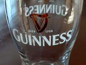 Freecycle Guiness Tulip Shaped Tumbler