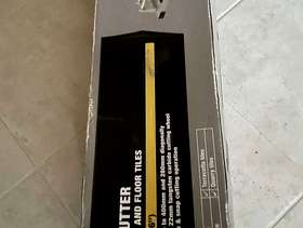 Freecycle Wickes tile cutter