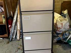 Freecycle Two 4 drawer filing cabinets