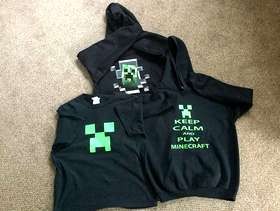 Freecycle Minecraft tops, age 10-11
