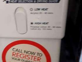 Freecycle Tumble dryer