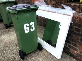 Freecycle Large heavy mirror