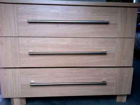 Freecycle Chest of drawers - light oak colour