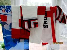 Freecycle 7 x england flags
