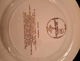 Freecycle Wedgwood American clipper plates
