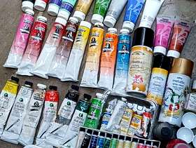 Freecycle Assorted artist paints