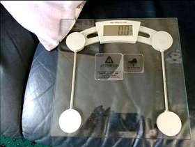Freecycle Brand new digital bathroom scales 5 pounds ONLY!