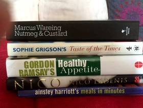 Freecycle A selection of 5 cook books