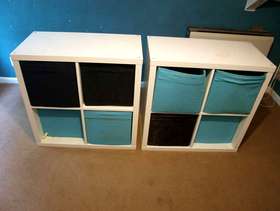 Freecycle Ikea Kallax units 2x 2