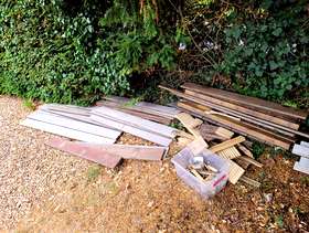 Freecycle Hardwood boards