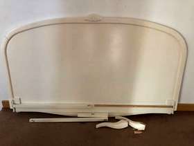 Freecycle Wooden bed frame made by the White company