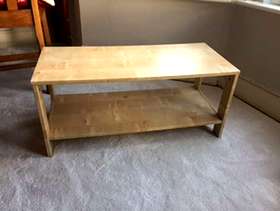 Freecycle Ikea coffee table