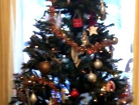 Freecycle 5 foot Christmas tree with lights