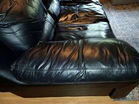 Freecycle 4 seater leather DFS sofa for free