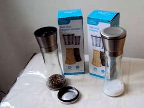 Freecycle Salt & pepper grinders (a pair), tall, by Ashley Housewares ...