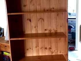 Freecycle Pine bookcase