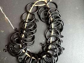Freecycle Curtain rings
