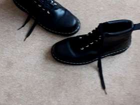 Freecycle New Doc Martens Black Leather Originals