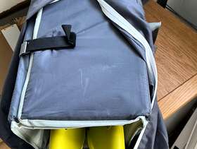 Freecycle Travel cot and highchair