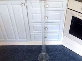 Freecycle Large Unusual Glass Vase