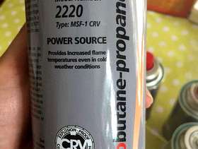 Freecycle Butane Canisters for camping stove