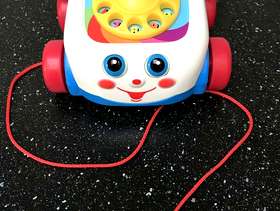 Freecycle Fisher-Price Toy Telephone pull-along