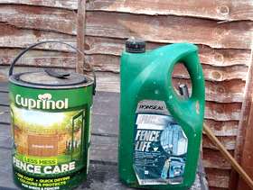 Freecycle Fencing paint