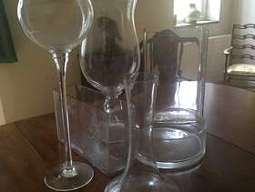 Freecycle 6 Floristry vases