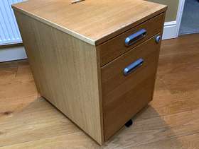 Freecycle Set of Small IKEA filing drawers on wheels